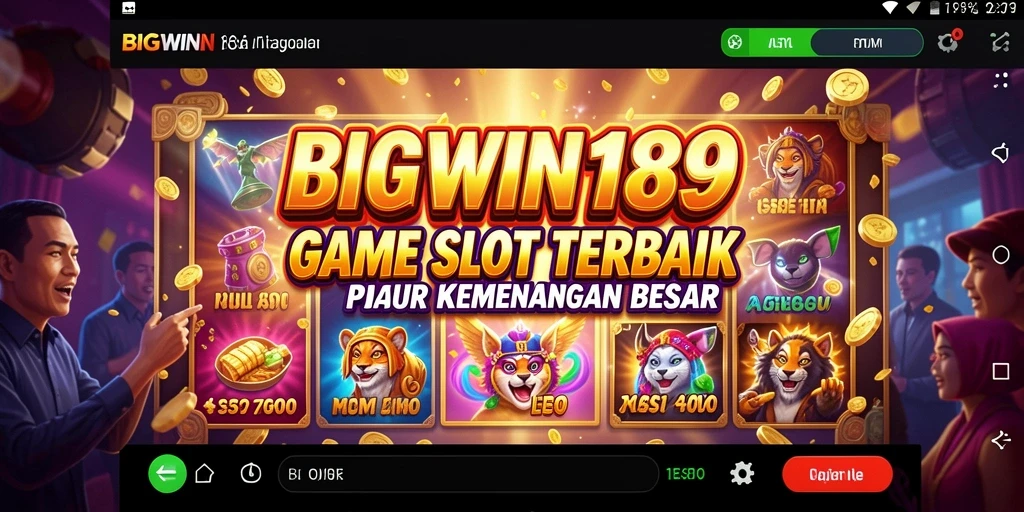 Tampilan menarik dari gameplay Slot di BIGWIN189.