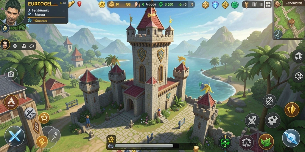 Gameplay seru dan menegangkan di EUROTOGEL Tower Defense.