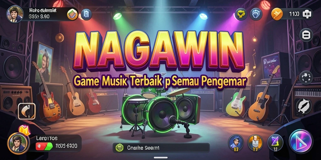 Tampilan gameplay NAGAWIN yang seru dan penuh warna.
