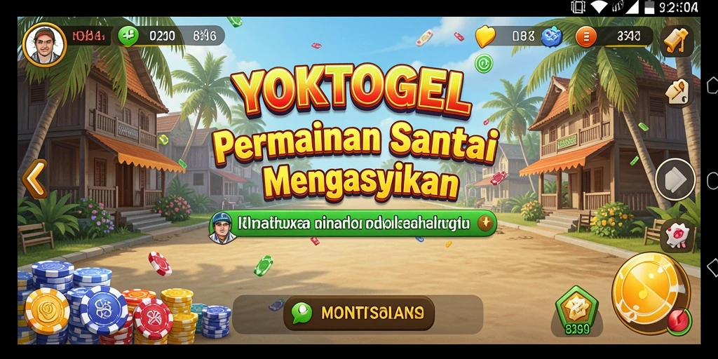 Tampilan gameplay YOKTOGEL yang penuh warna dan menarik.